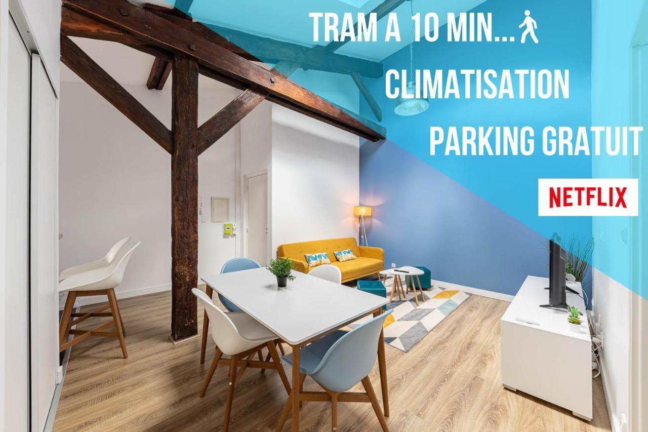 Aux Portes De Bordeaux Le Loft Samba Mindurguest Bègles Eksteriør billede